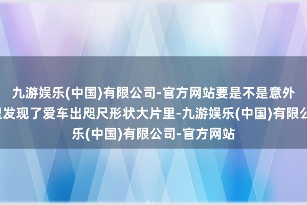 九游娱乐(中国)有限公司-官方网站要是不是意外间在车友群里发现了爱车出咫尺形状大片里-九游娱乐(中国)有限公司-官方网站