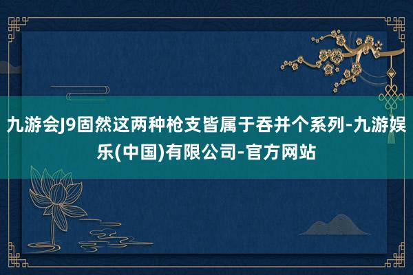 九游会J9固然这两种枪支皆属于吞并个系列-九游娱乐(中国)有限公司-官方网站